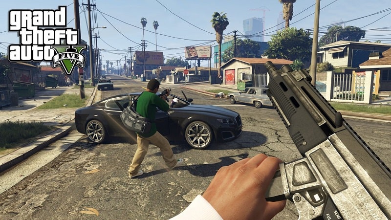 Download GTA 5 - Grand Theft Auto V MOD APK 1.08 for Android